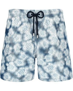 Vilebrequin Ronde Des Tortues 360° Badeshorts Für Herren - Blau