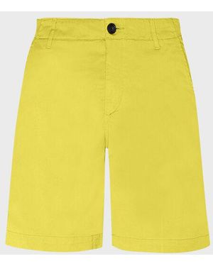 Vilebrequin Tencel Gabardine Bermuda Shorts - Yellow