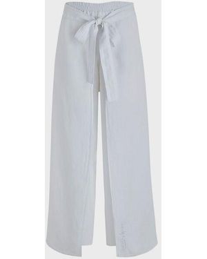 Vilebrequin White Linen Pants- X Angelo Tarlazzi