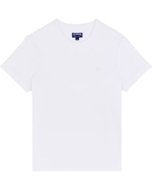 Vilebrequin Terry T-shirt Solid - White