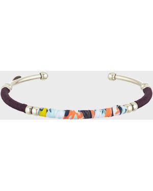 Vilebrequin Fish Family Silver Zanzibar Bracelet - X Gas Bijoux - Bracelet - Zanzibar - Blau - Größe OSFA - Mettallic