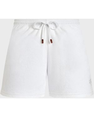 Vilebrequin Terry Shorts Solid - White