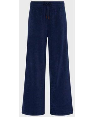 Vilebrequin Terry Trousers Solid - Blue