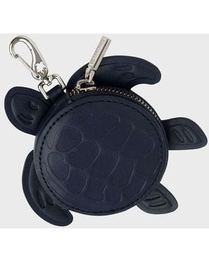 Vilebrequin Navy Turtle Coin Purse - Wallet - Pita - Blue - Size Osfa