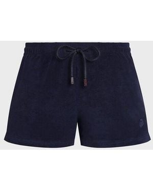 Vilebrequin Terry Swim Shorts Solid - Blue
