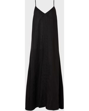 Vilebrequin Long Linen Dress - Black