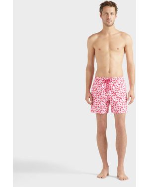 Vilebrequin Swim Shorts Fishy Dance - Red