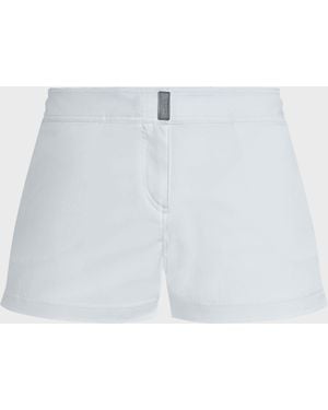 Vilebrequin Swim Shorts Solid - White
