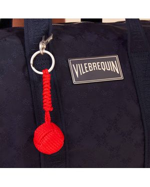 Vilebrequin Ball Cord Keyring - Blue