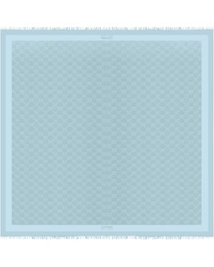 Vilebrequin Turtle Monogram Scarf - Blue