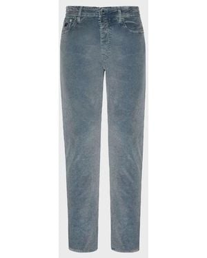 Vilebrequin Vintage Faded 5-Pocket Corduroy Trousers - Blue