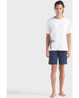 Vilebrequin Organic Cotton T-shirt Starlettes - Blue