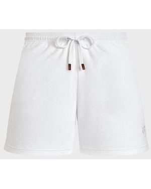 Vilebrequin Terry Shorts Solid - White