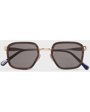 Vilebrequin Ebonywood Sunglasses - Grey