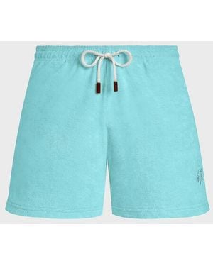 Vilebrequin Terry Shorts Solid - Blue
