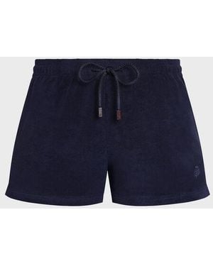 Vilebrequin Terry Swim Shorts Solid - Blue