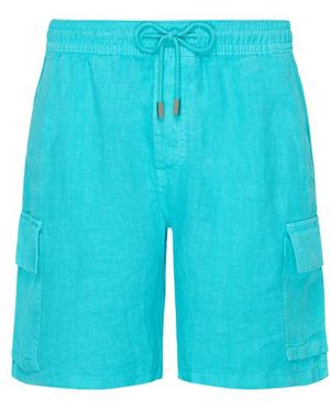 Vilebrequin Bermuda Cargo Uomo - Blu
