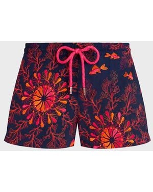 Vilebrequin Mandala Embroidered Swim Shorts- Limited Edition