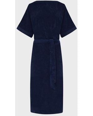 Vilebrequin Reversible Terry Cover Up Solid - Blue