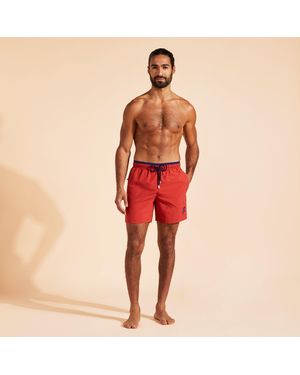 Vilebrequin Swim Shorts Bicolour - Red