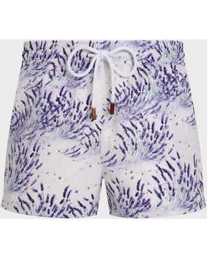 Vilebrequin Stretch Swim Shorts - Purple