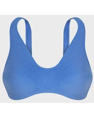 Vilebrequin Terry Bikini Top Solid - Blue