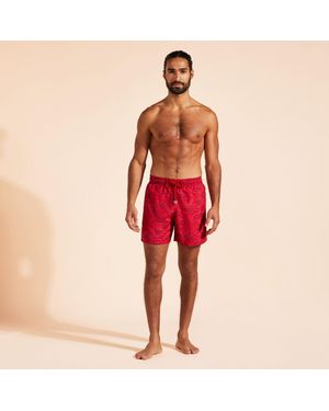 Vilebrequin Swim Shorts Embroidered Aquarium- Limited Edition