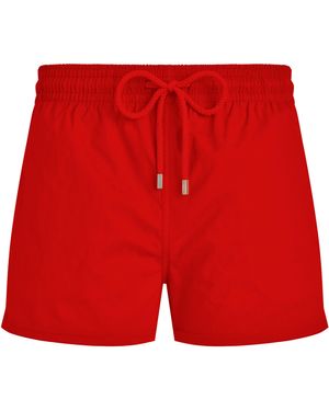 Vilebrequin Kurze Jacquard Turtles Badeshorts Für Herren - Rot
