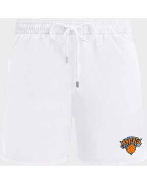 Vilebrequin Swim Trunks - X New York Knicks - Swimwear - Motu - White - Size Xxxl