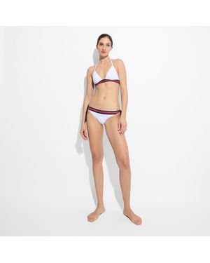Vilebrequin Halter Bikini Top Solid - X Ines De La Fressange - Pink