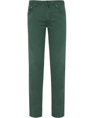Vilebrequin Herrenhose Aus -gabardine Im 5-taschen-design - Grün