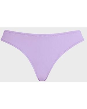 Vilebrequin Midi Brief Bikini Bottom Solid - Purple