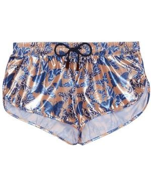 Vilebrequin Swim Shorts Disco Butterflly - Blue