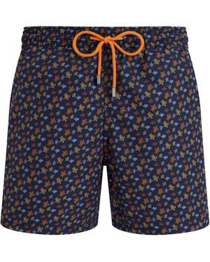 Vilebrequin Micro Ronde Des Tortues Badeshorts Für Herren - Blau
