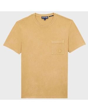 Vilebrequin Solid Organic Cotton T-Shirt Natural Colours