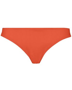 Vilebrequin Slip Bikini Donna Jacquard Vichy - Arancione