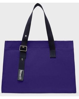 Vilebrequin Big Beach Bag Solid - Purple