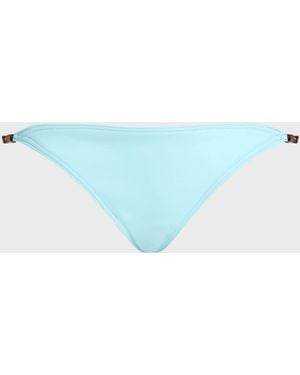 Vilebrequin Mini Brief Bikini Bottom Pearl Detail Solid - Swimwear - Flaka - Blue - Size S