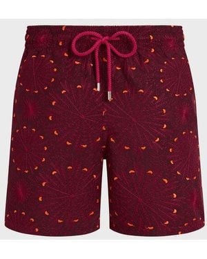Vilebrequin Embroidered Swim Shorts Mosaic Urchin