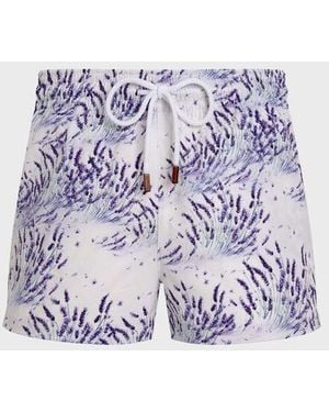 Vilebrequin Stretch Swim Shorts - Purple