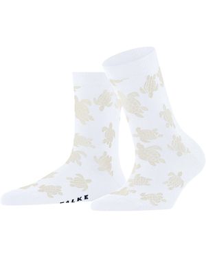 Vilebrequin Socks Ronde Des Tortues - White
