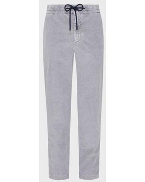 Vilebrequin Elastic Waist Trousers Velvet - Blue