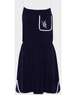 Vilebrequin Terry Tank Dress Vbq Line - Blue