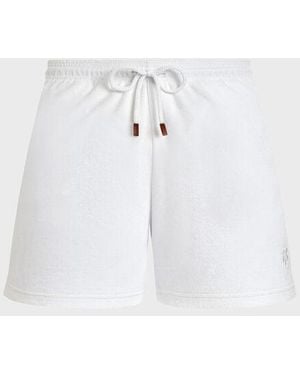 Vilebrequin Terry Shorts Solid - White