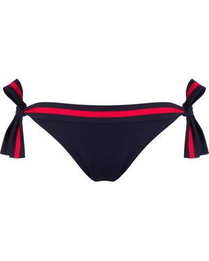 Vilebrequin Bas De Maillot De Bain À Nouer Femme - Bleu