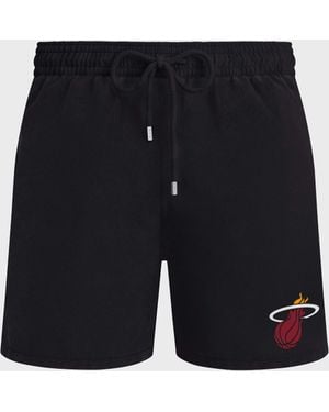 Vilebrequin Swim Trunks - X Miami Heat - Swimwear - Motu - Black - Size Xxxl - Blue
