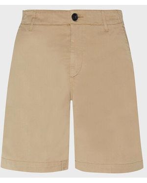 Vilebrequin Tencel Gabardine Bermuda Shorts - Natural