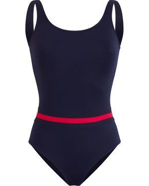 Vilebrequin Solid Badeanzug Für Damen - X Ines De La Fressange - Blau