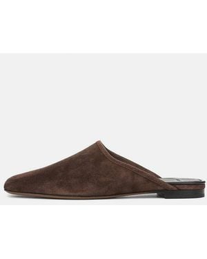 Vince Dakota Suede Mule - Brown