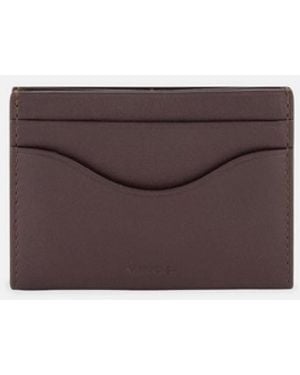 Vince Nappa Leather Accordion Cardholder - White